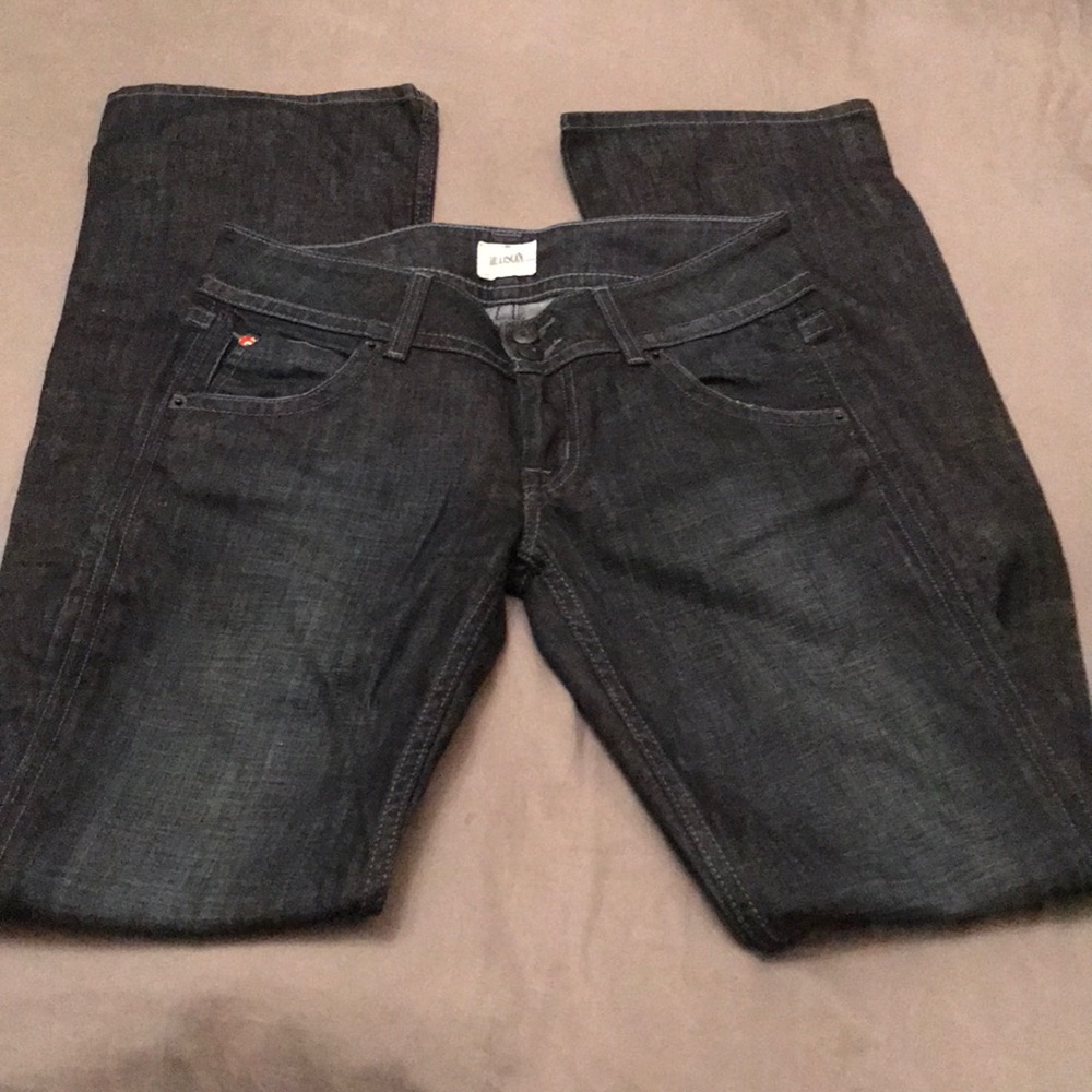 Hudson dark denim boot cut jeans